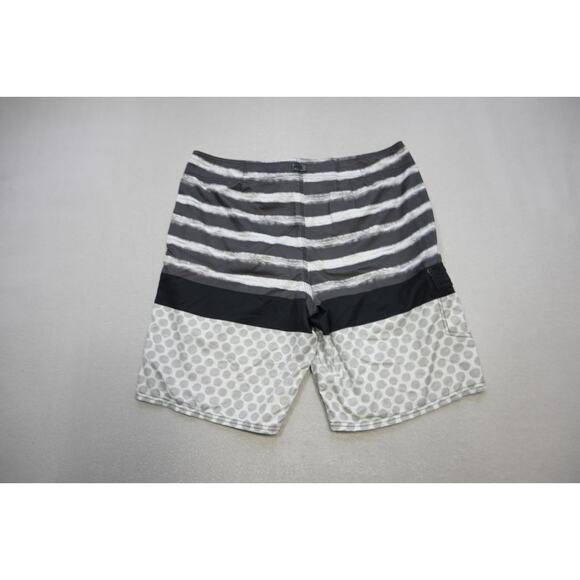 Oneill Board Shorts Athletic Striped Performance Surf Water Wear Mens Size 38 - Picture 6 of 7